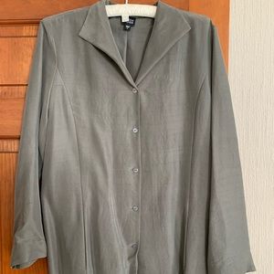 Eileen Fisher vintage silk tunic